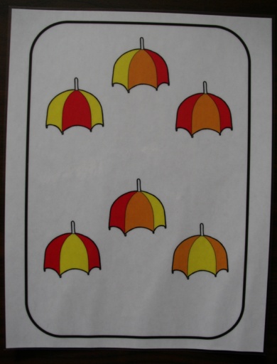 Les petits parapluies (Automne)