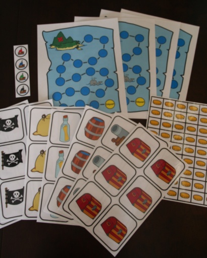 Jeu de socit (Les pirates)